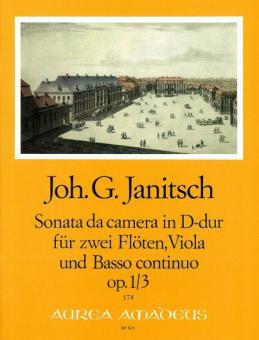 Sonata da camera in D major op. 1/3 