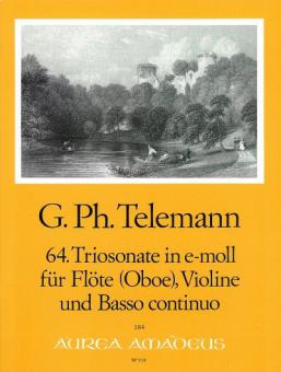 64. Triosonate in e-moll 