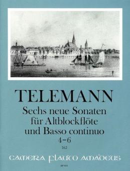 6 neue Sonaten für Altblockflöte und Bc., Heft 2 