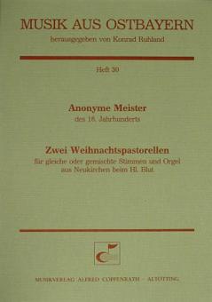 Zwei Weihnachtspastorellen 