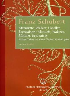 Menuette, Walzer, Ländler, Ecossaisen 
