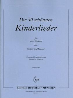 Die 30 schönsten Kinderlieder 