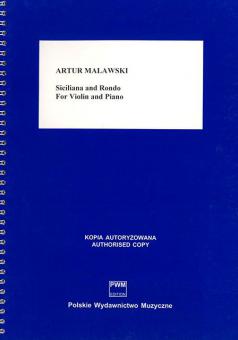 Siciliana And Rondo On Themesby Janiewicz 