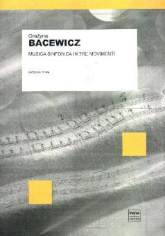 Musica Sinfonica In Tre Movimenti For Chamber Orchestra 