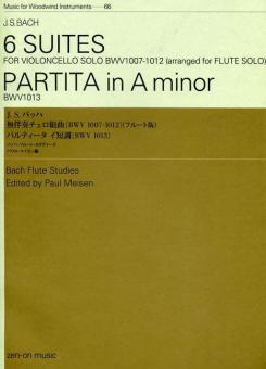 6 Suites / Partita in A Minor BWV 1007-1013 
