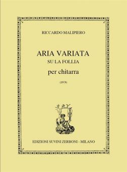 Aria Variata su la follia 