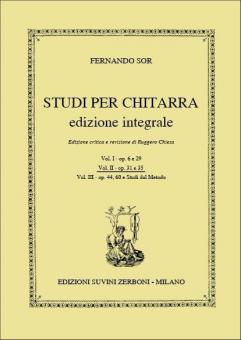 Studi per Chitarra op. 31 und 35 Vol. II 