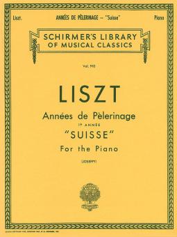 Annees De Pelerinage Book 1 