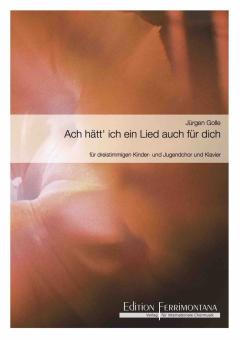 Ach hätt' ich ein Lied auch für dich 