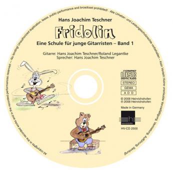 Fridolin Gitarrenschule 1 Begleit-CD 
