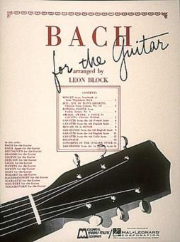 Bach For The Guitar 