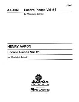 Encore Pieces For Woodwind Quintet Vol. 1 