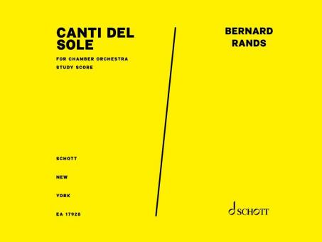Canti Del Sole Standard