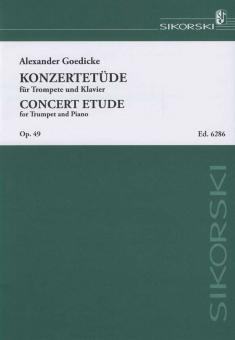 Concert Etude Op. 49 