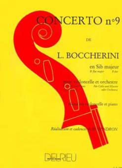 Concerto No. 9 en sib majeur G482 