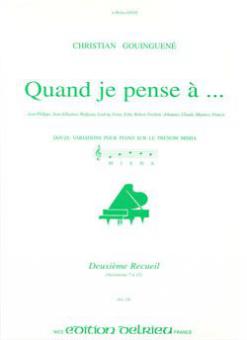 Quand je pense à... 2 