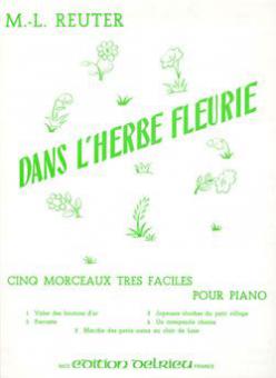 Dans l'herbe fleurie 