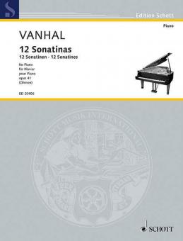 12 Easy and progressive Sonatinas Op. 41 Standard