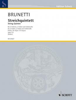 String Quintet B Flat Major Op. 7/3 Standard