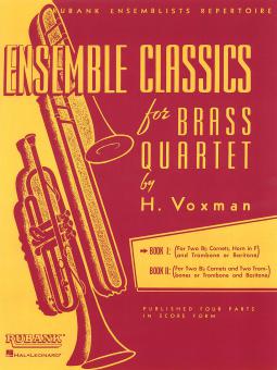Ensemble Classics For Brass Quartet Vol.1 