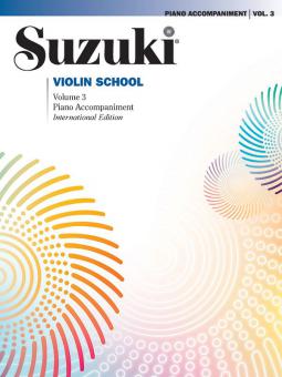 Suzuki Violin School 3 - Piano Accompaniment 