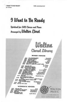 I Want To Be Ready 