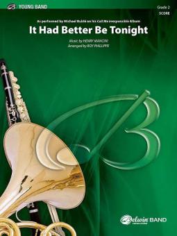 It Had Better Be Tonight (Meglio Stasera) 