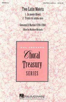 Two Latin Motets (Essential Elements Choir) 