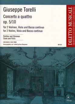 Concerto a quattro op. 5/10 