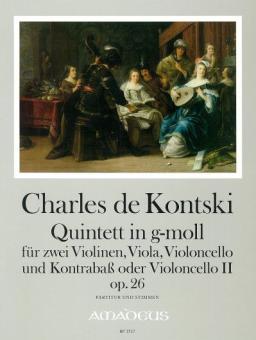 Quintet in g minor op. 26 