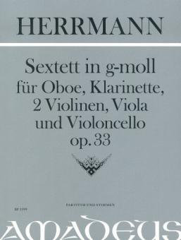 Sextet op. 33 in g minor 