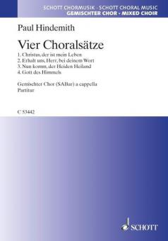 Vier Choralsätze Standard