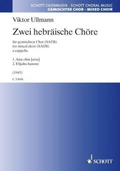 Two Hebrew Pieces for Choir Standard