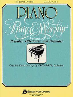 Praise & Worship for Piano Vol.3 