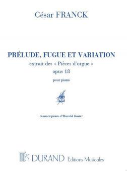 Prélude, Fugue & Variations op. 18 