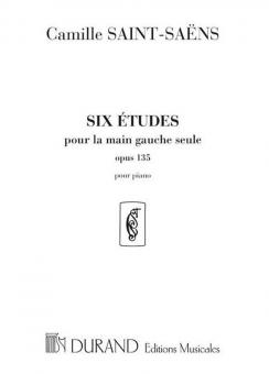 Six Etudes pour La Main Gauche Seule 