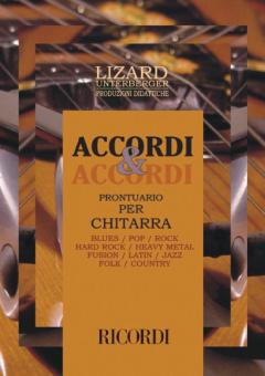 Prontuario Di Accordi per Chitarra Selezionati per Generi 