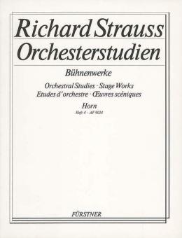 Orchestral Studies - Stage Works Vol. 4 
