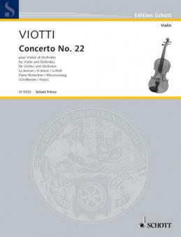 Concerto No22 A Minor Standard