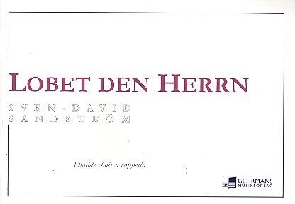 Lobet den Herrn 