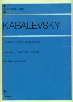 24 Preludes op. 38 
