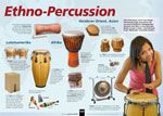 Instrumenten-Poster: Ethno-Percussion 