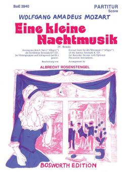Eine kleine Nachtmusik (Rondo) For Recorder Group 