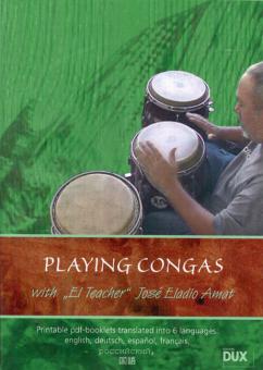 Playing Congas - with El Teacher Jose Eladio Amat 