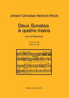 2 Sonates pour Pianoforte à quatre mains 