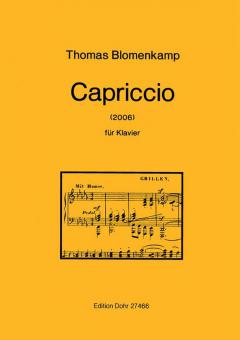 Capriccio für Klavier 