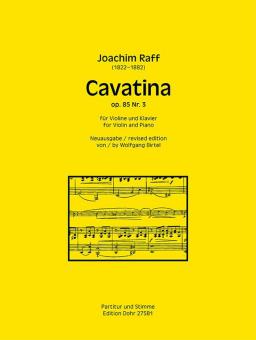 Cavatina für Violine und Klavier 