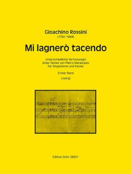 Mi lagnerò tacendo 