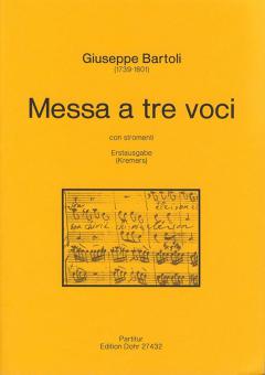 Messa a tre voci con stromenti 