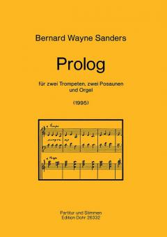 Prolog für zwei Trompeten, zwei Posaunen und Orgel 